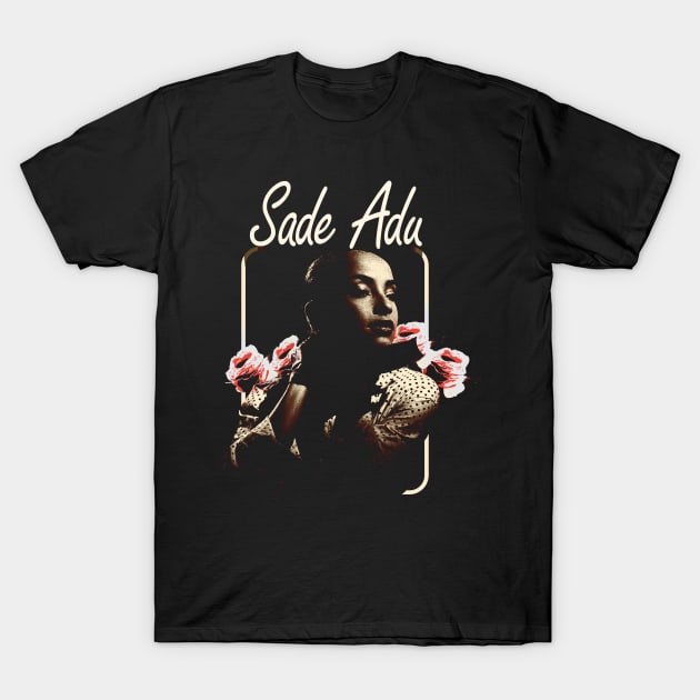 sade adu vintage design T-Shirt by jerrysanji